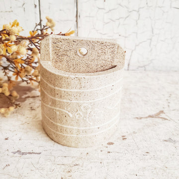 Vintage Handmade Pottery Pocket