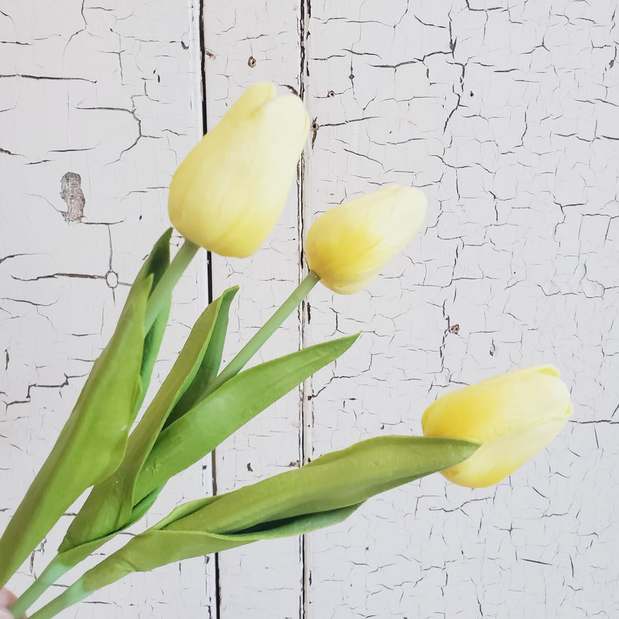Real Feel Tulip- YELLOW