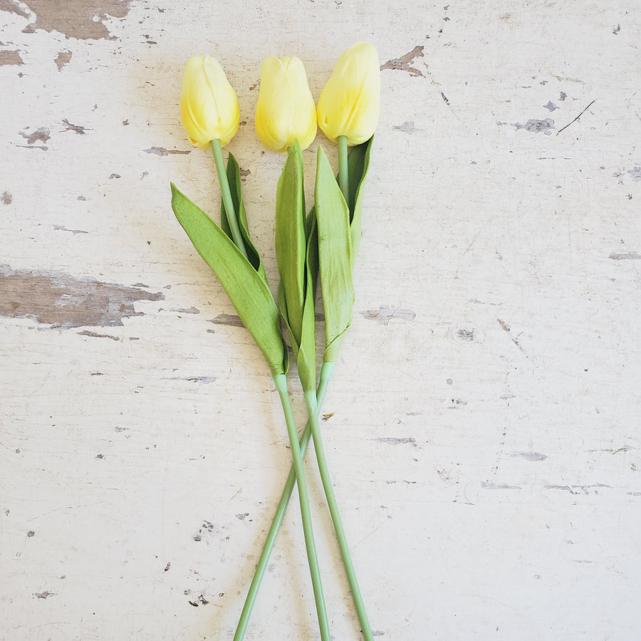 Real Feel Tulip- YELLOW