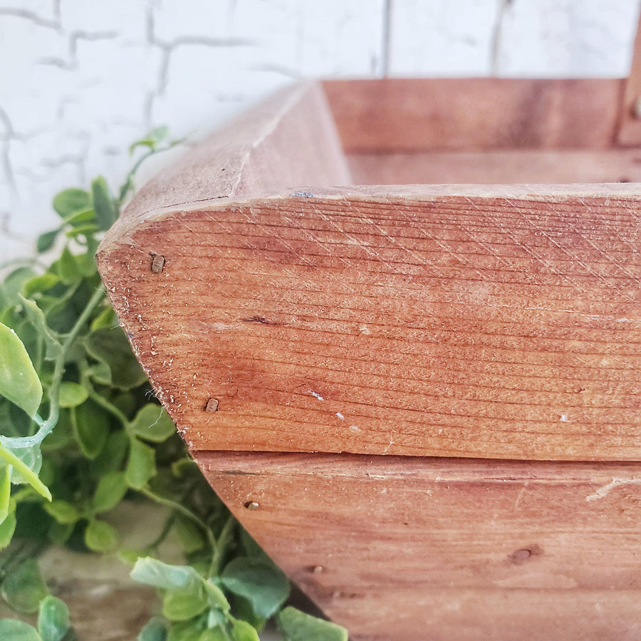 Vintage Handmade French Garden Trug