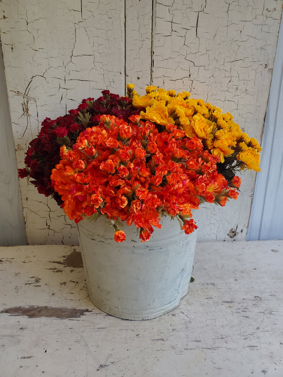 Best Realistic Faux Mum Bush-Burgundy