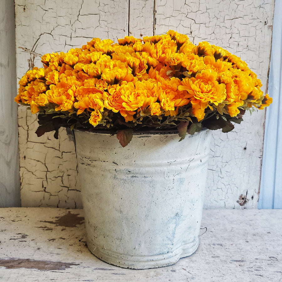 Best Realistic Faux Mum Bush- Gold