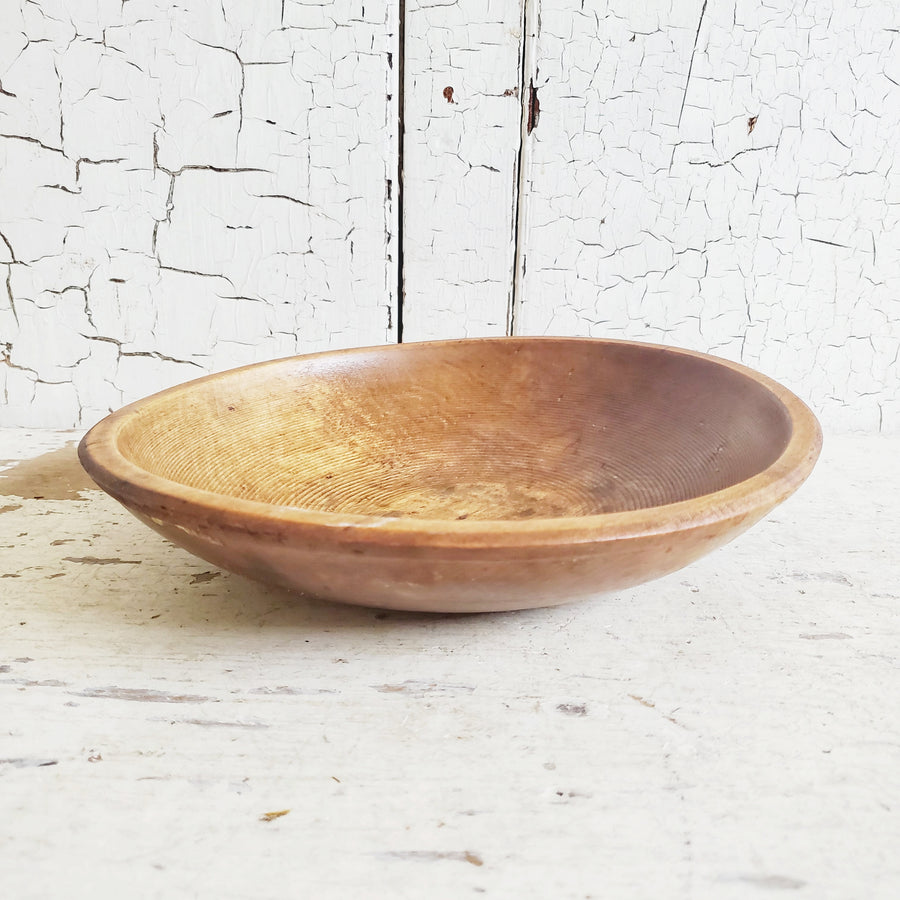 Vintage Wooden Bowl