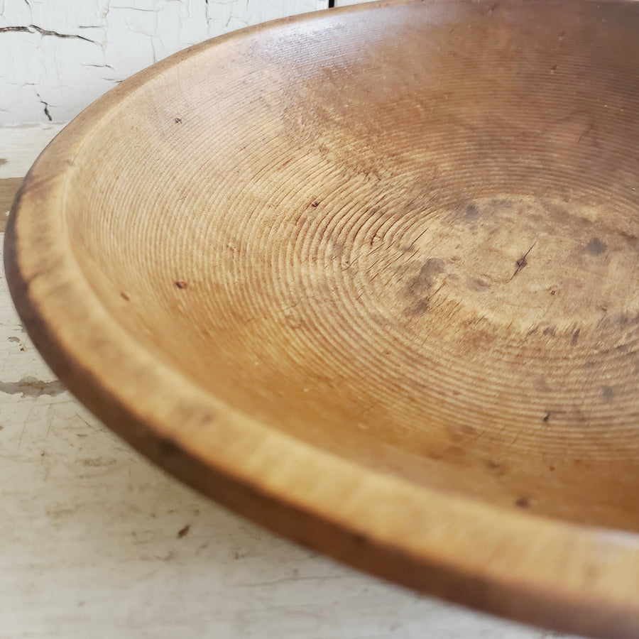 Vintage Wooden Bowl