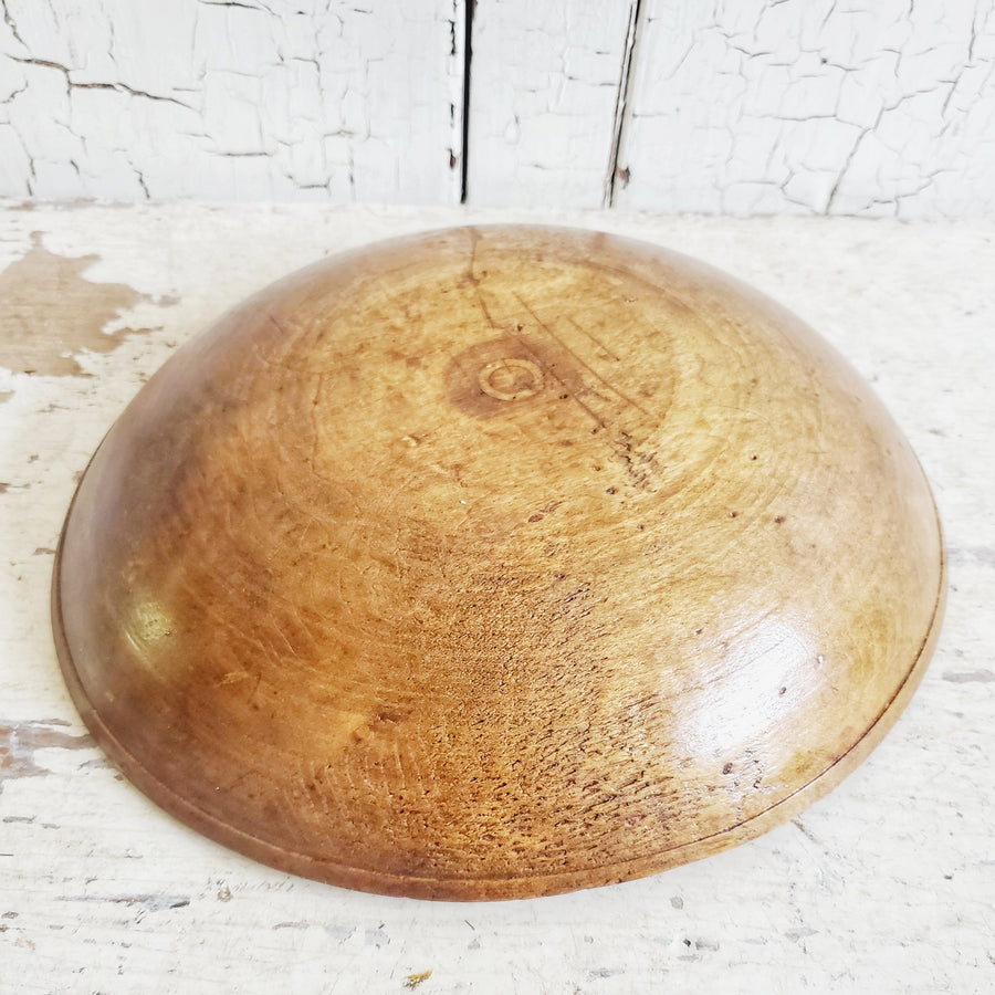 Vintage Wooden Bowl