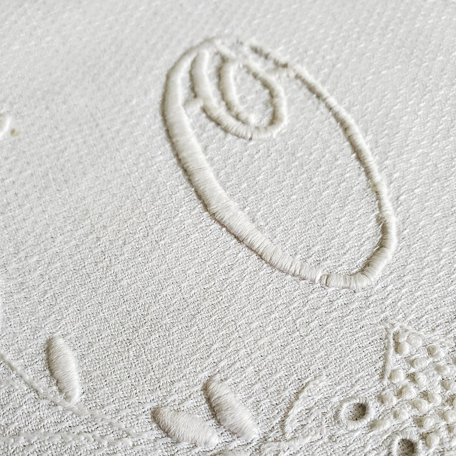 Vintage Cotton Monogrammed 