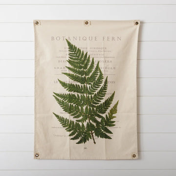 Fern Canvas Tapestry