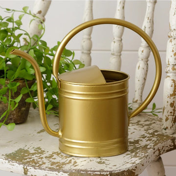 Small Gold Watering Can