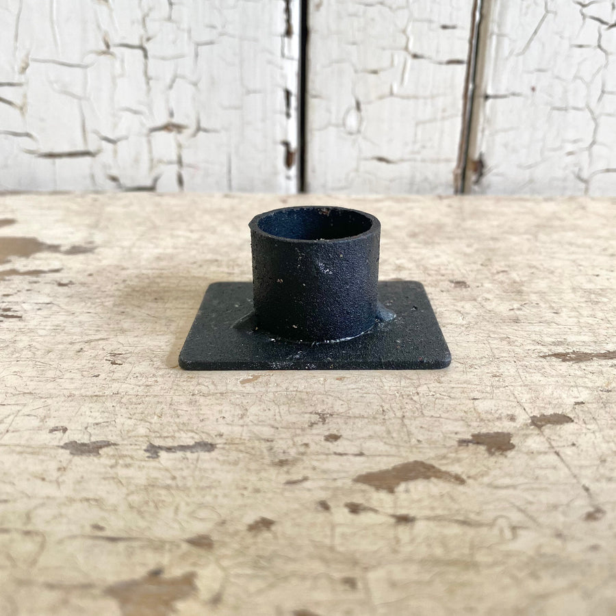 Small Cast Iron Candleholder