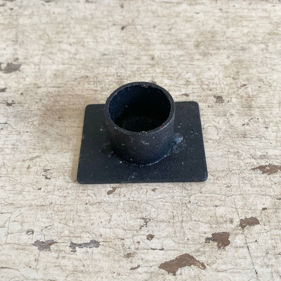 Small Cast Iron Candleholder