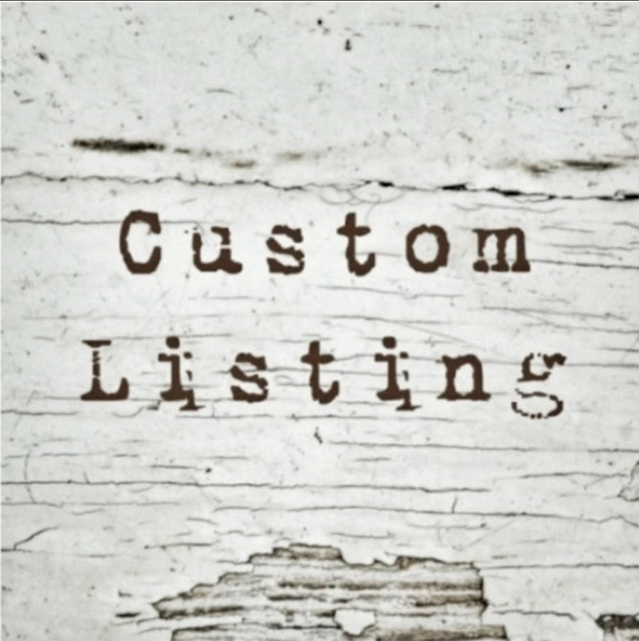 Custom Listing for April