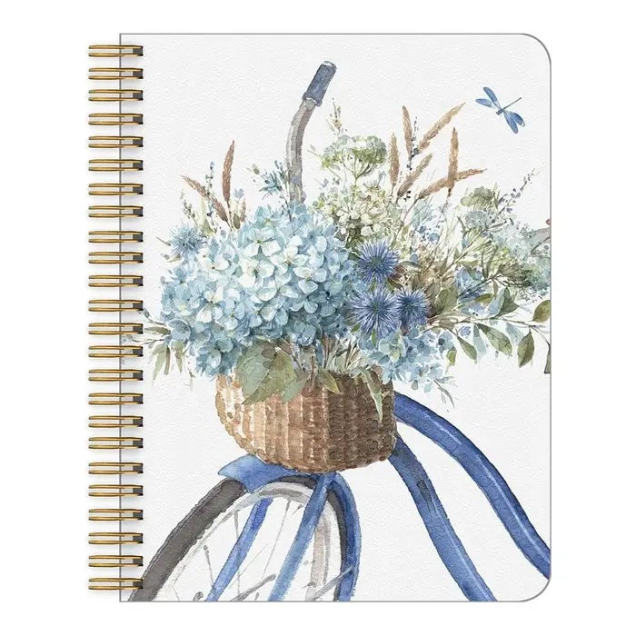 Boho Bike Spiral Notebook