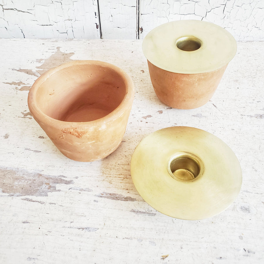 Candle Holder Pot Set