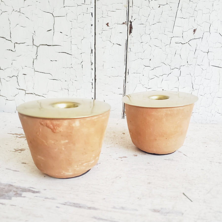 Candle Holder Pot Set