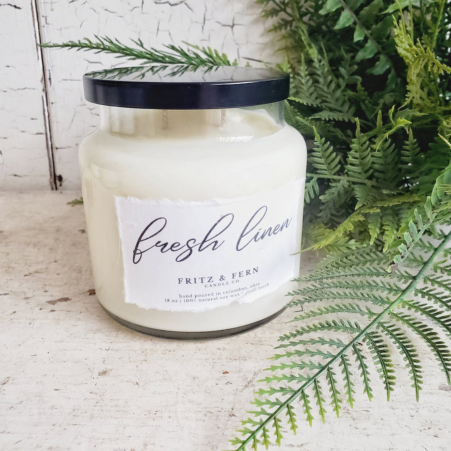 Fresh Linen Soy Candle