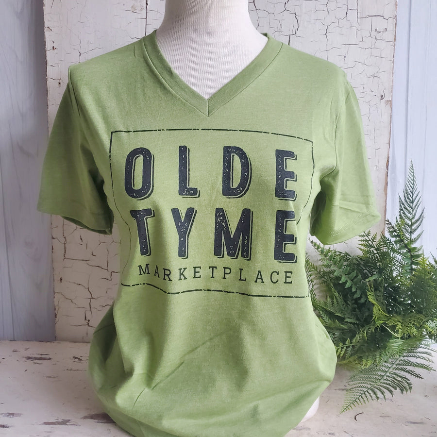 Signature Green V-Neck OTM T-Shirt