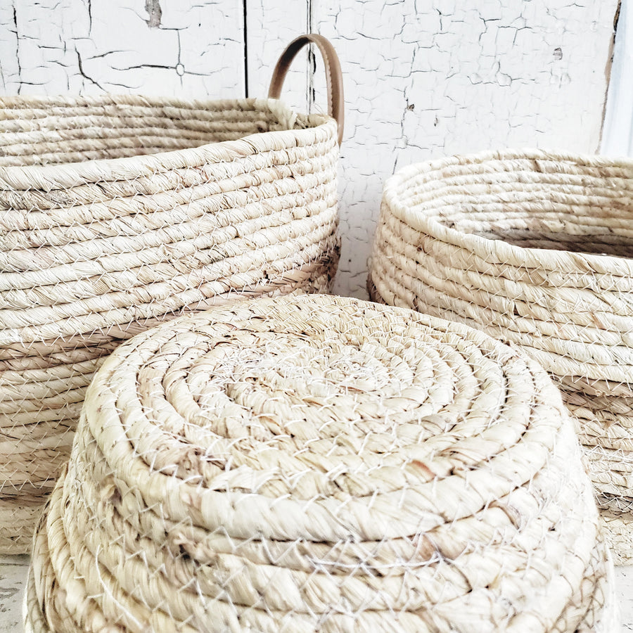 Set of 3 Maize Baskets