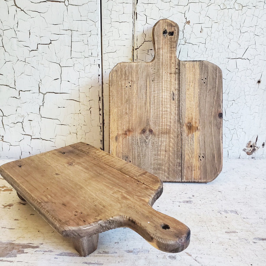 Set of 2 Square Wood Risers