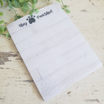 Stay Pawsitive Notepad