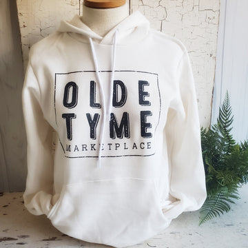 Vintage White OTM Hoodie Sweatshirt